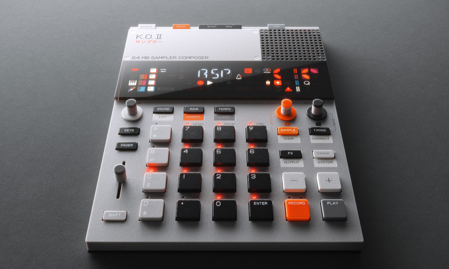 teenage engineering EP-133 KO II (fot. teenage engineering)