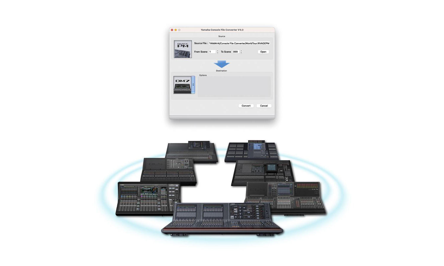 Yamaha Console File Converter (fot. Yamaha)