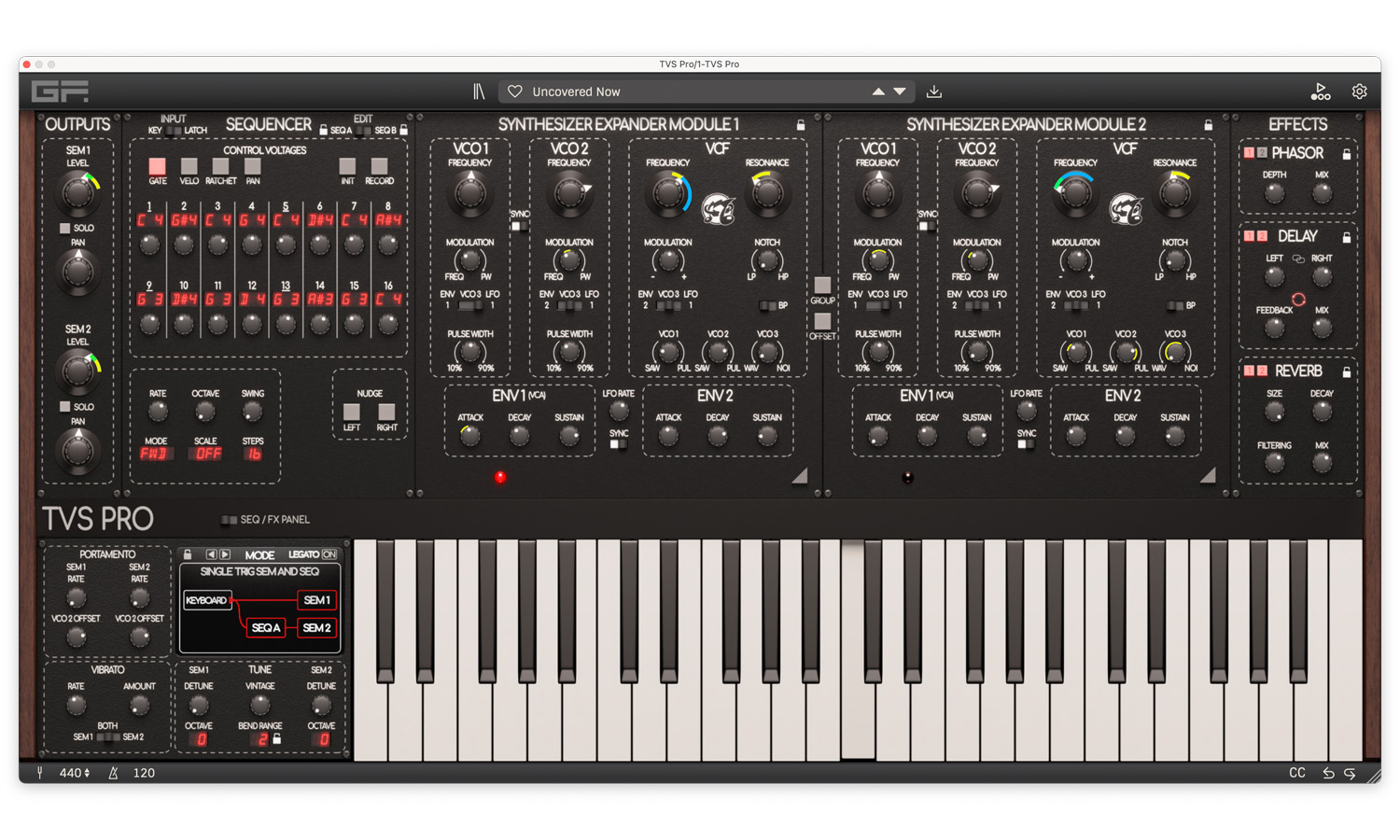 Oberheim TVS Pro (fot. GForce Software)