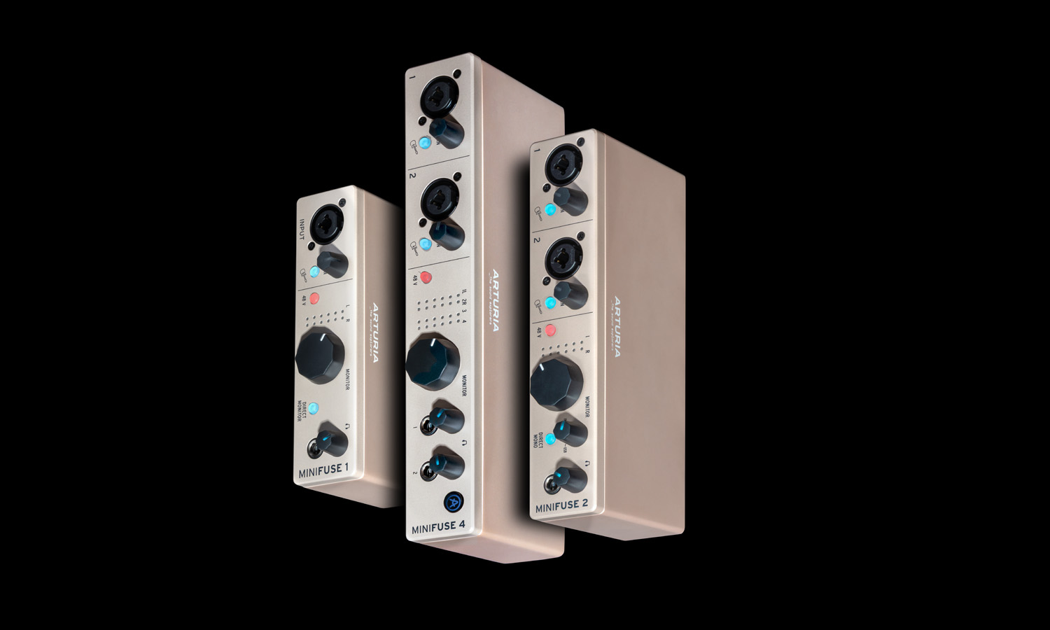 Arturia MiniFuse Champagne Edition (fot. Arturia)