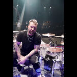 Neil Sanderson & Yamaha Absolute Hybrid Maple (fot. Facebook/Yamaha Drums)