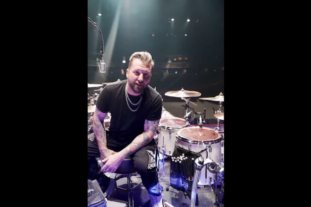 Neil Sanderson & Yamaha Absolute Hybrid Maple (fot. Facebook/Yamaha Drums)