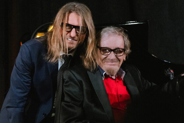 Adam Makowicz i Leszek Możdżer (fot. Sobiesław Pawlikowski)
