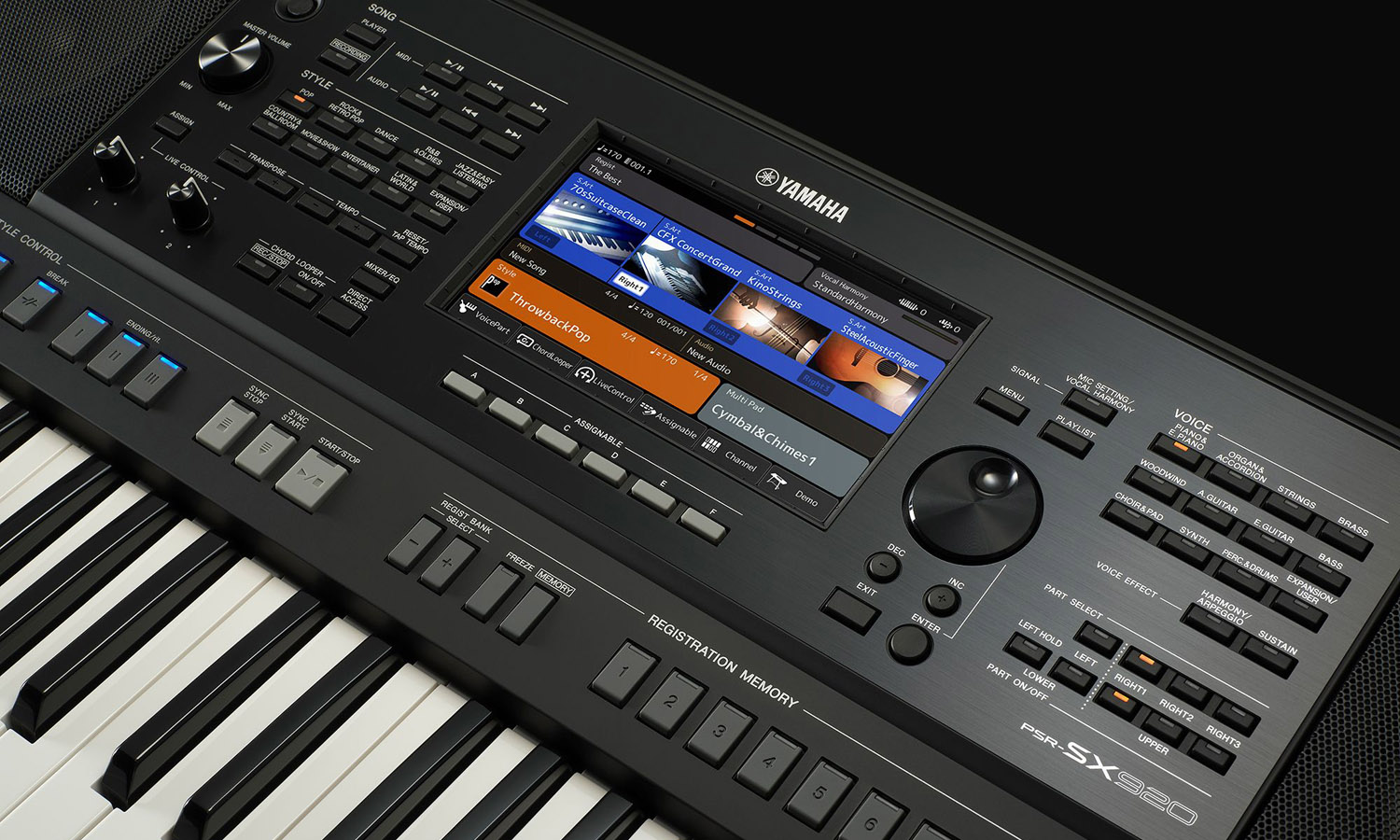 Yamaha PSR-SX920 (fot. Yamaha)
