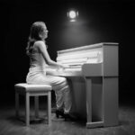 Clara Haberkamp & Yamaha CLP-885 (fot. YouTube / Yamaha Music Europe)
