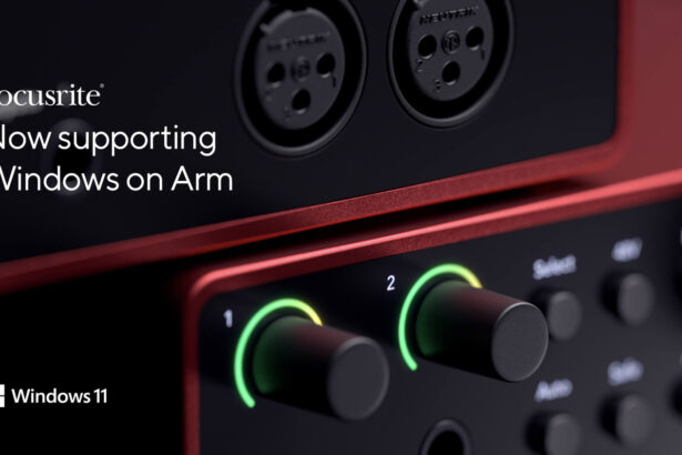 Focusrite + Windows on Arm (fot. Focusrite)