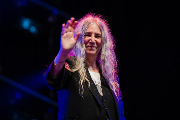 Patti Smith podczas koncertu w 2018 roku (fot. Ben Houdijk / Shutterstock.com)