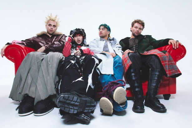 5 Seconds Of Summer „NOT OK” (fot. Brian Ziff / mat. Universal Music Polska)