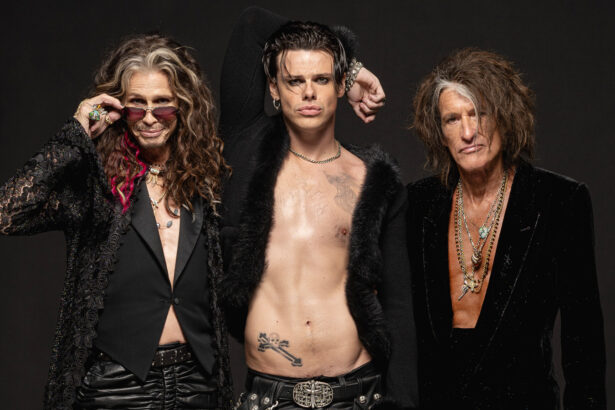 Aerosmith i YUNGBLUD „One More Time” (fot. Ross Halfin / mat. prasowe Universal Music Polska)
