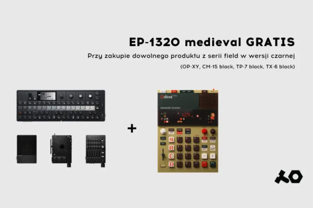 teenage engineering field system black + EP-1320 medieval (fot. Audiotech)