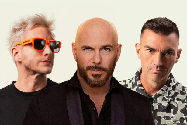 Azteck, Pitbull i Gabry Ponte (mat. prasowe Universal Music Polska)