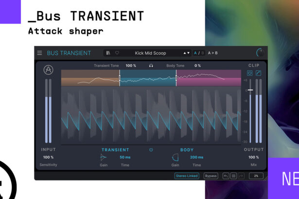 Arturia Bus TRANSIENT (fot. Arturia)