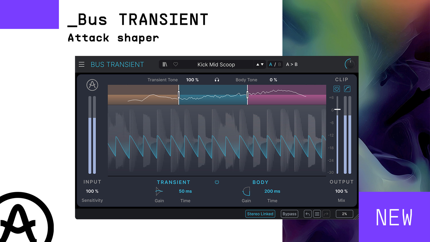 Arturia Bus TRANSIENT (fot. Arturia)