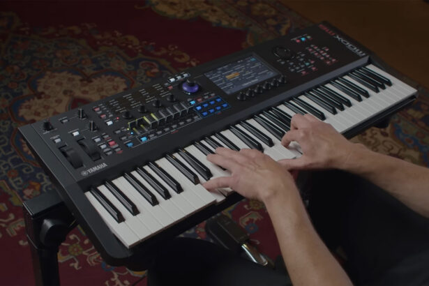 Yamaha MODX M (fot. YouTube / Yamaha)