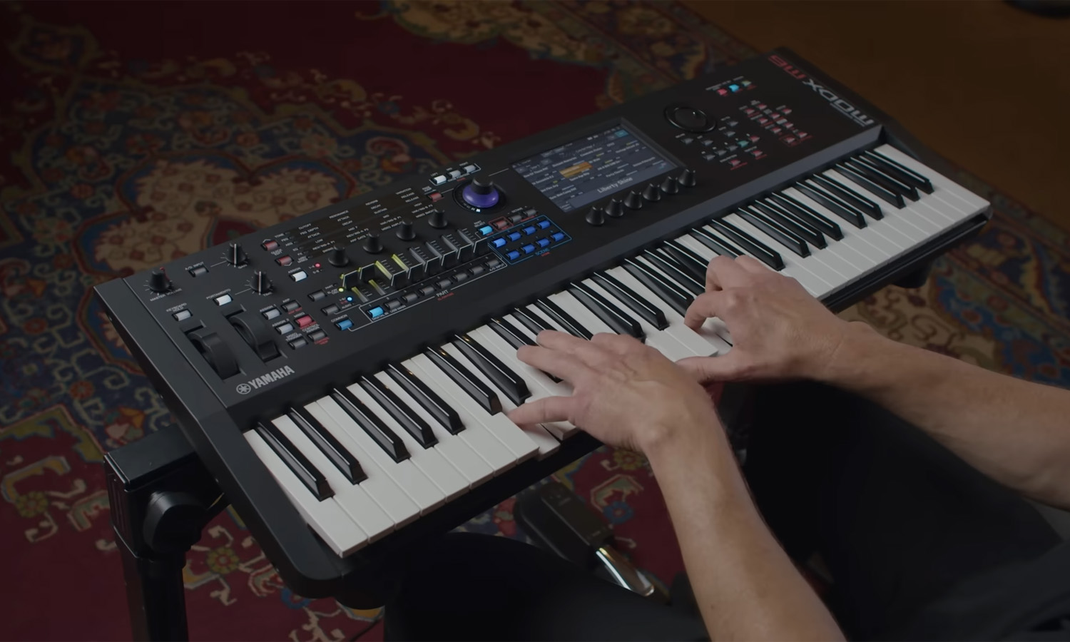Yamaha MODX M (fot. YouTube / Yamaha)