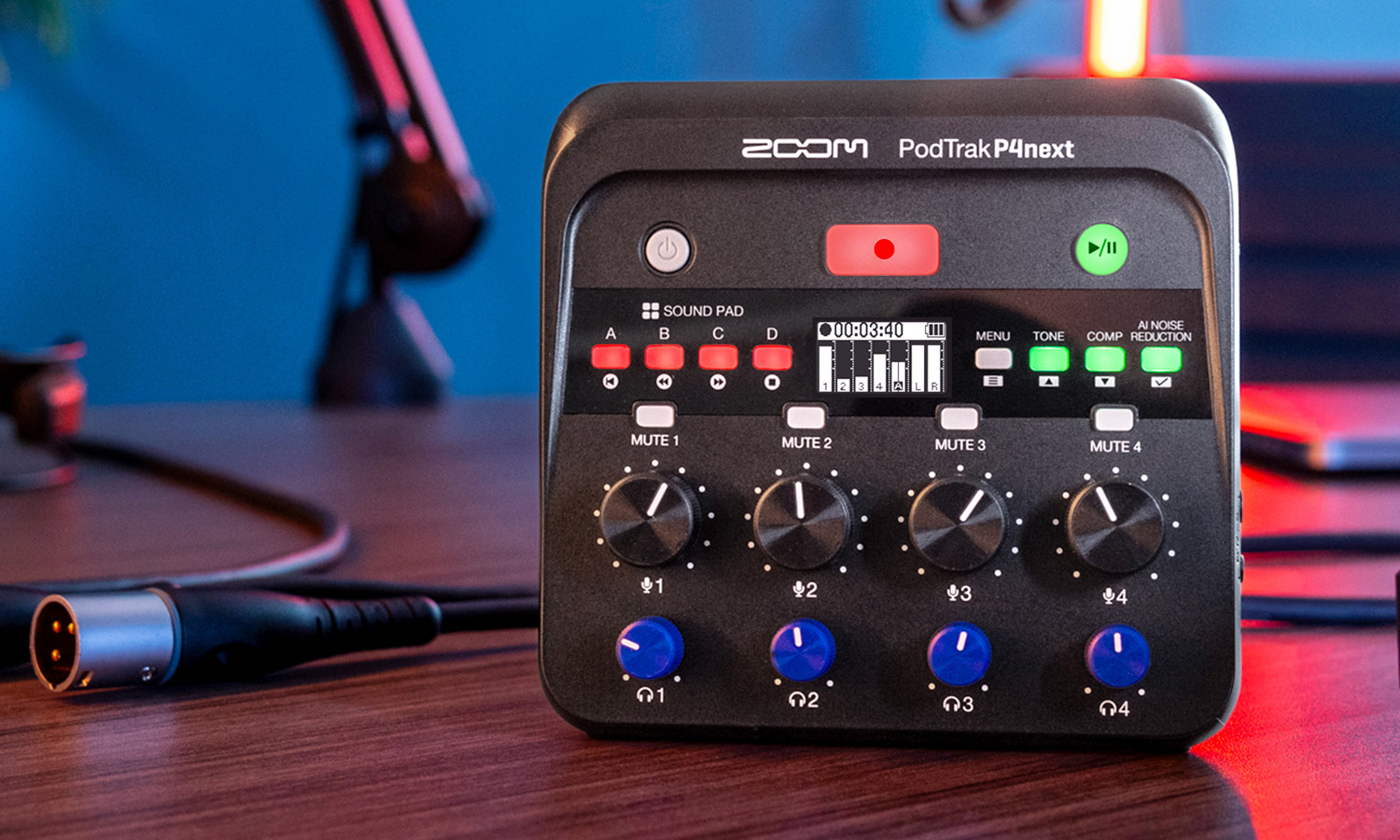 Zoom PodTrak P4next (fot. Zoom)