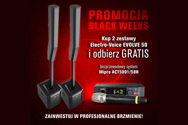Electro Voice EVOLVE 50 + Mipro ACT5801/58H (fot. Audio Plus)