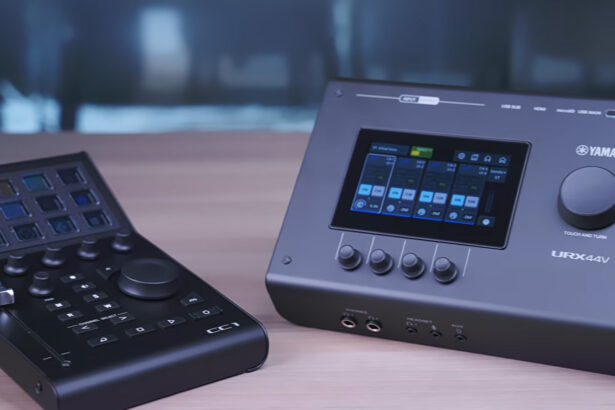 Yamaha CC1 i URX44V (fot. YouTube / Yamaha)