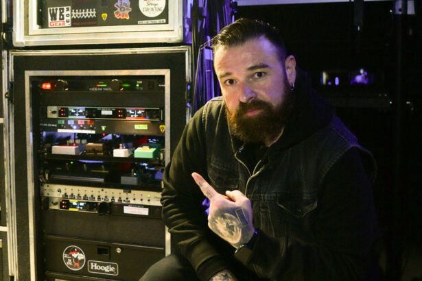 Three Days Grace & Sennheiser EW-DX (fot. Sanjay Parikh)