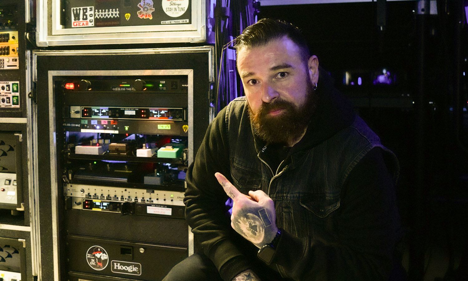 Three Days Grace & Sennheiser EW-DX (fot. Sanjay Parikh)