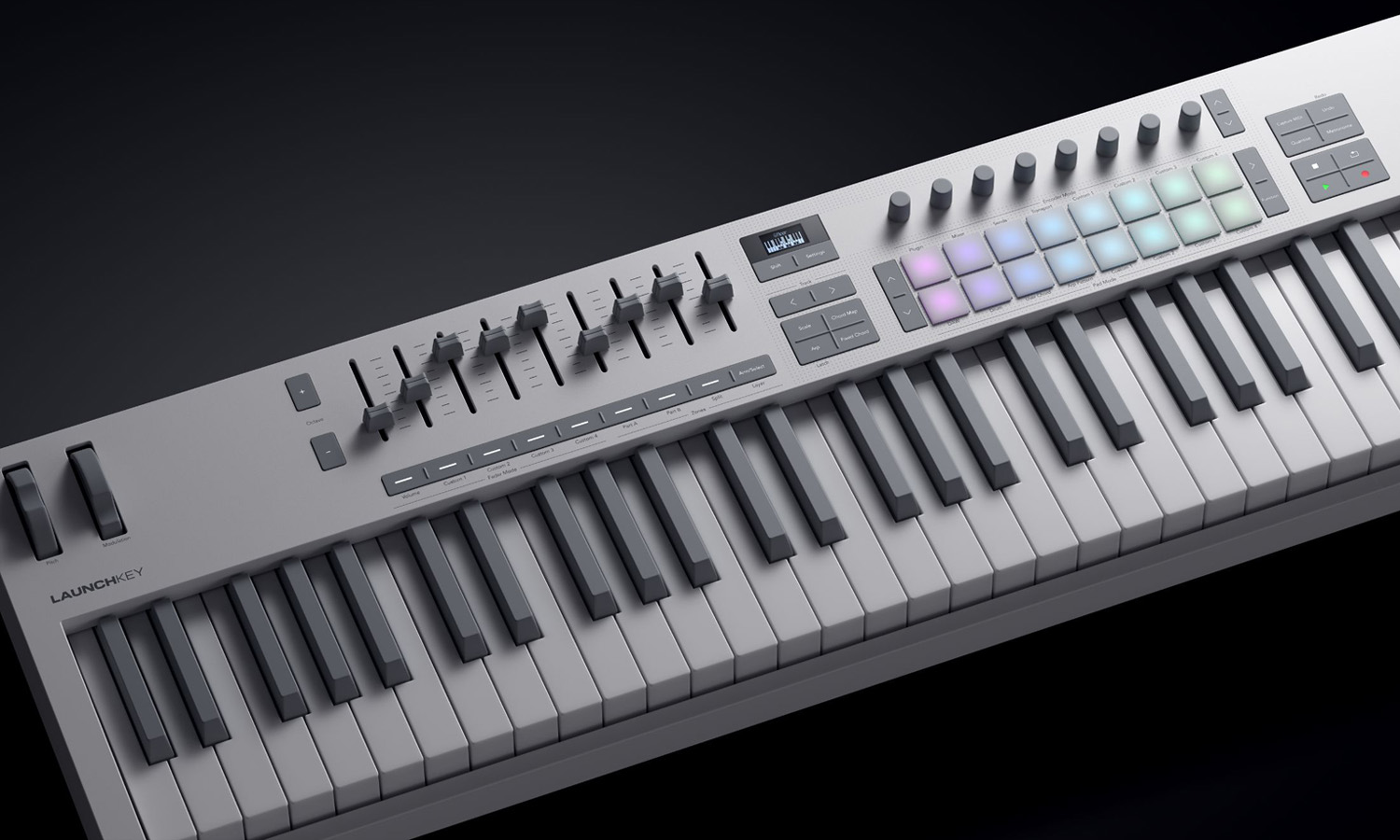 Novation Launchkey 61 White (fot. Novation)