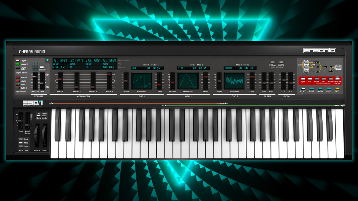 Cherry Audio Ensoniq ESQ-1 (fot. Cherry Audio)