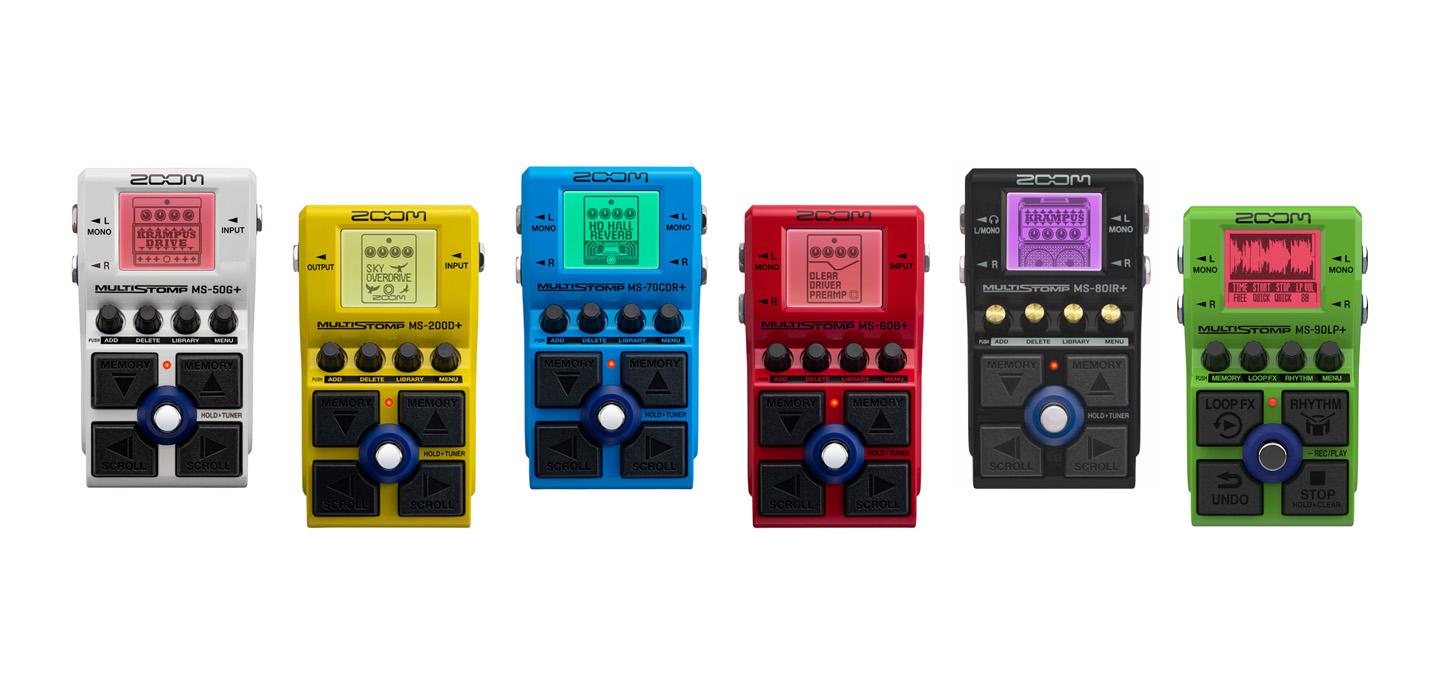 ZOOM MultiStomp (fot. ZOOM Corporation)