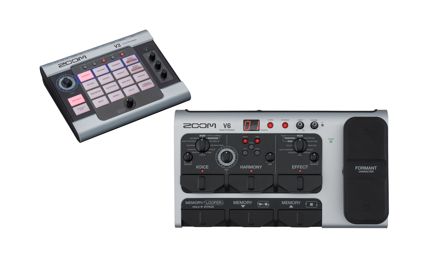 Zoom V6 & V3 (fot. Zoom Corporation)
