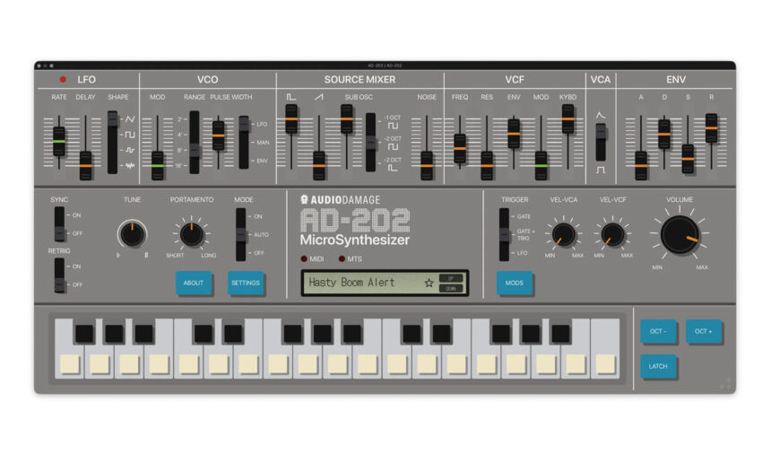 Audio Damage AD-202 (fot. Audio Damage)