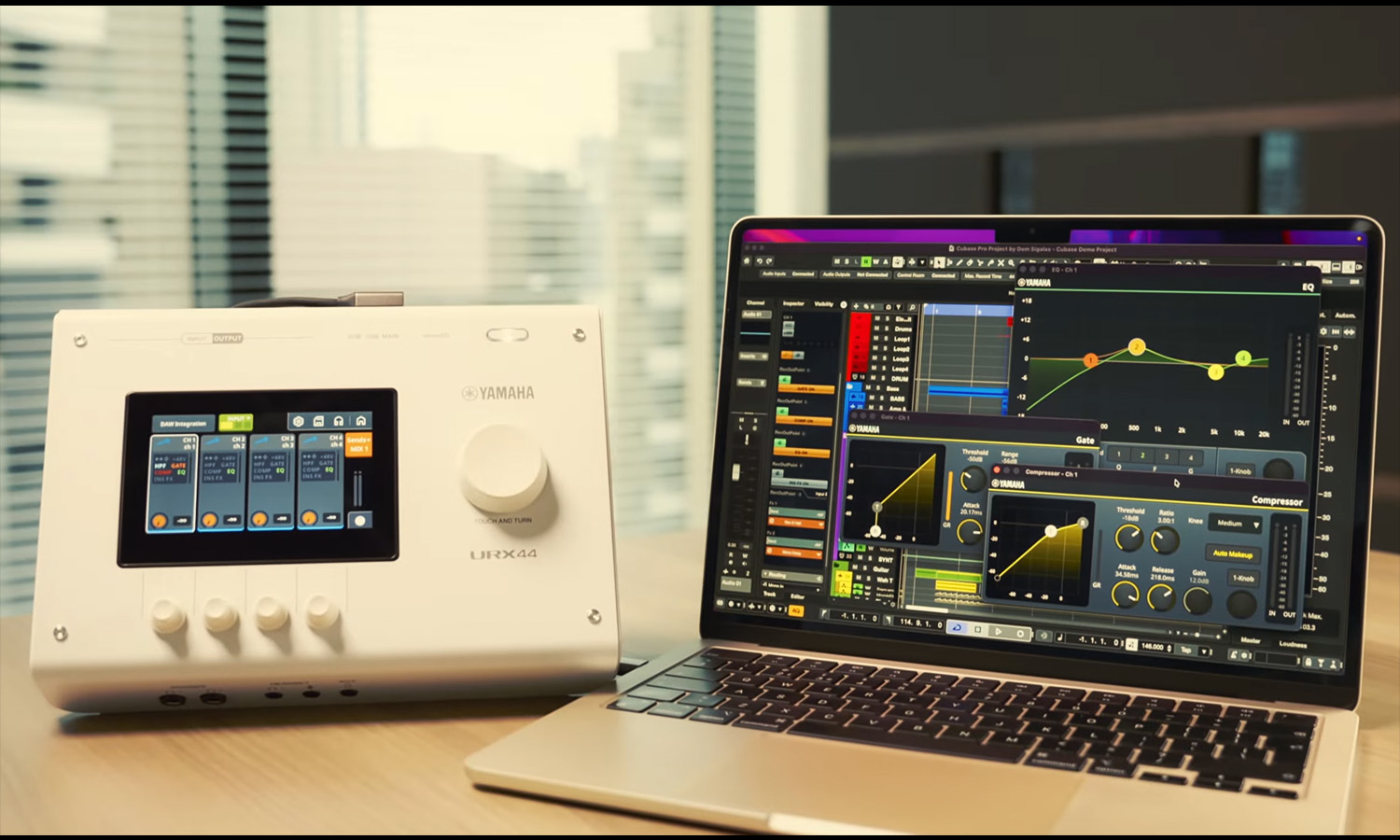 Yamaha URX & Cubase (fot. Yamaha)